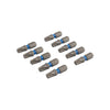 Schraubenbit 25 mm TX-30 Blau 10x