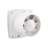 Fan 125 mm still mit Timer. Feuchtigkeitssensor weiß - afbeelding 3