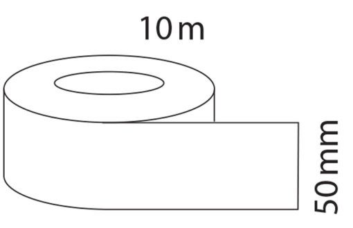 Abdichtung Klebeband 10 Meter PVC Weiß