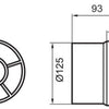 IMP -Fertilator 125 mm Basic White