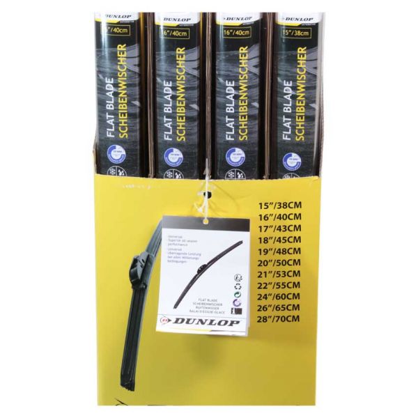 Dunlop-Display-Scheibenwischer