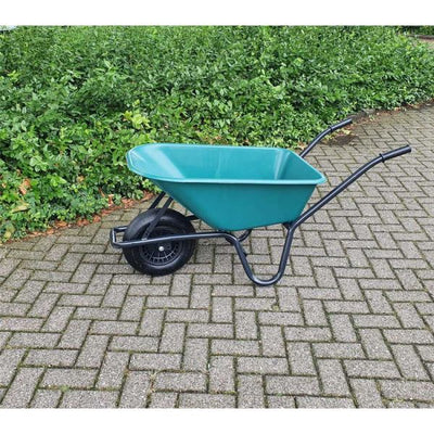 Schubkarree Plastikgrüner Behälter 85 Liter HQ.