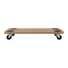 Plattformwagen Hund Holz 57x29 cm 200 kg.