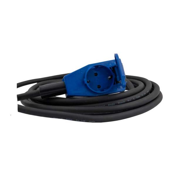 CEE-Verlängerungskabel 5 m. mit Duo-Stecker
