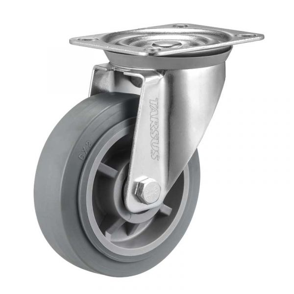 Tarsus-Schwenkrad 150 mm. TPE extra leise