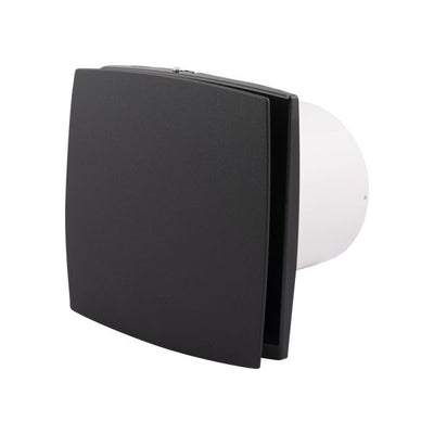 AC Ventilator 100 mm Stille Timer -Feuchtigkeitssensor Black Edition