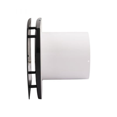 AC Ventilator 100 mm Stille Timer -Feuchtigkeitssensor Black Edition