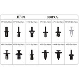 Topgear Topgear Interior Fixing Clips ASD. 350 Stück - afbeelding 3