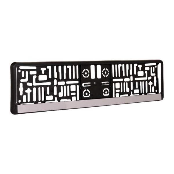 Kennzeichenhalter silber