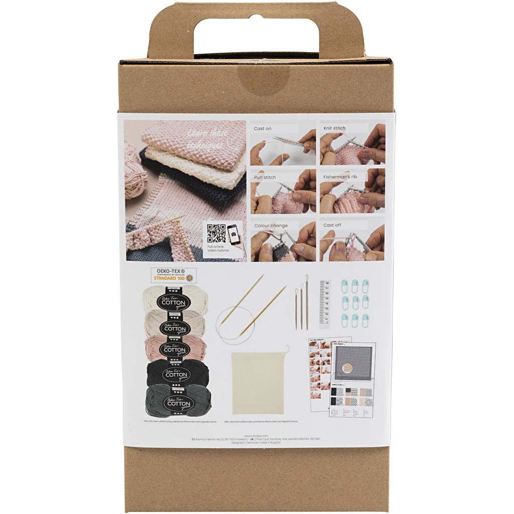 Kreativunternehmen Starter Hobbyset Stricken