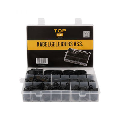 Topgear Topgear Cable Guides Arsch. 200-Stück
