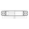 AC Hterlicle Slimline 4 Funktionen 12-24V LED