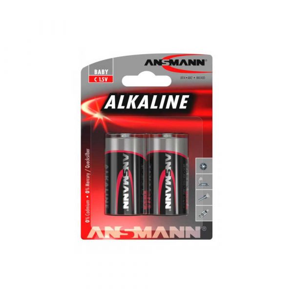 Alkalische Batterie LR14 2st.
