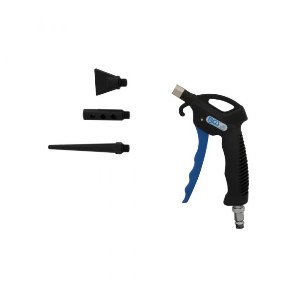 Blaaspistool Pro mit 3 Anhängen