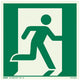 Platten -Notausgang am rechten FTLM - 150 x 1550 mm Selbstadhäsiv.