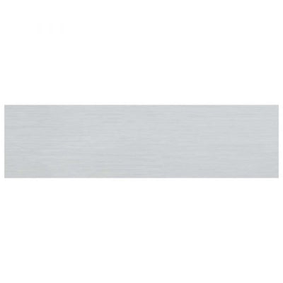 Alulook -Platte ohne Druck - 165x44 mm Selbstadhäsiv.