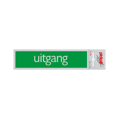 ALULOOK -Ausgangsplatte - 165x44 mm Selbstadhäsiv.