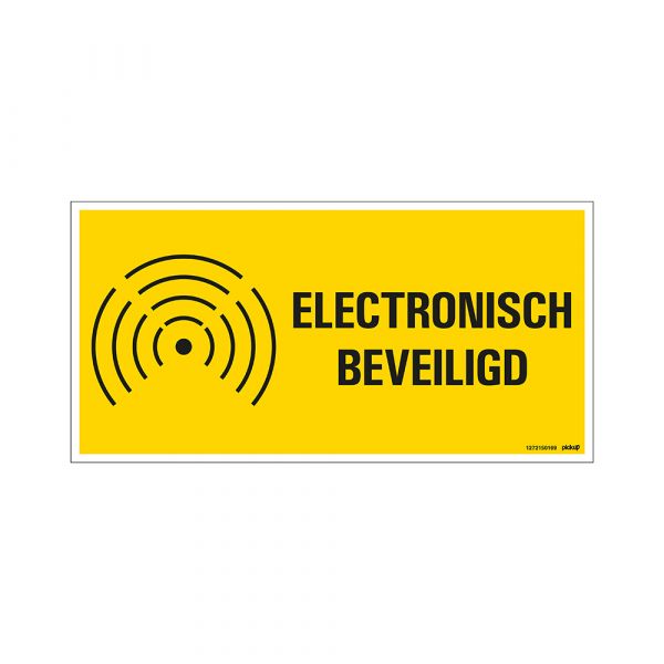 Platte elektronisch gesichert - 150 x 300 mm.