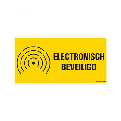 Platte elektronisch gesichert - 150 x 300 mm.