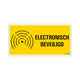 Platte elektronisch gesichert - 150 x 300 mm.