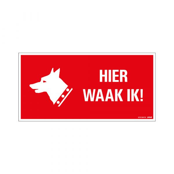 Signiere ich hier! - 150x300 mm.