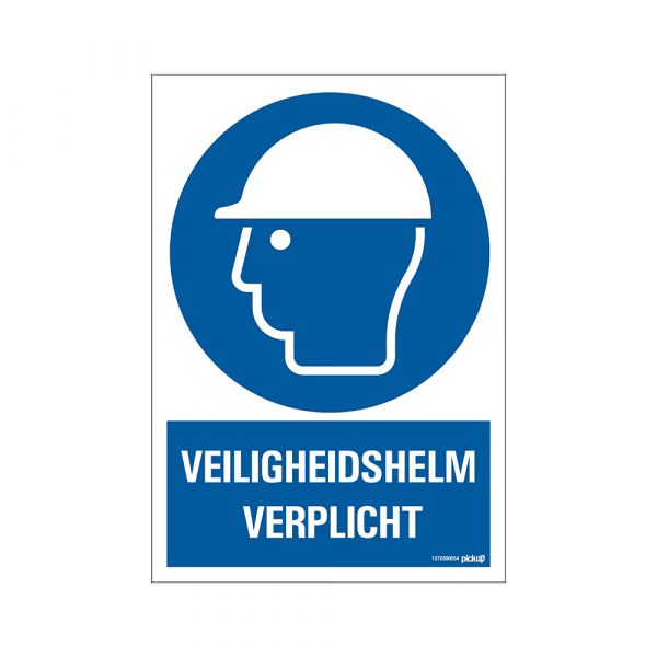 Sicherheitshelm erforderlich - 230 x 330 mm.