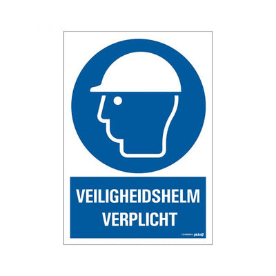 Sicherheitshelm erforderlich - 230 x 330 mm.