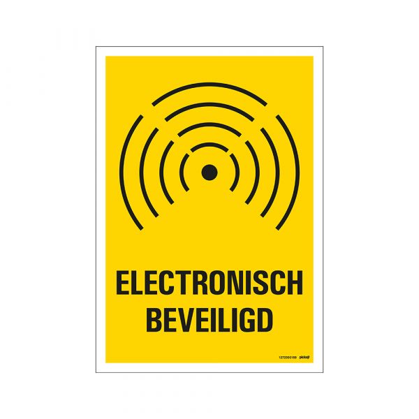 Platte elektronisch gesichert - 230 x 330 mm.
