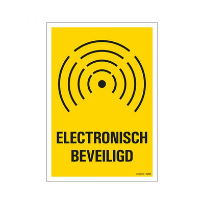 Platte elektronisch gesichert - 230 x 330 mm.