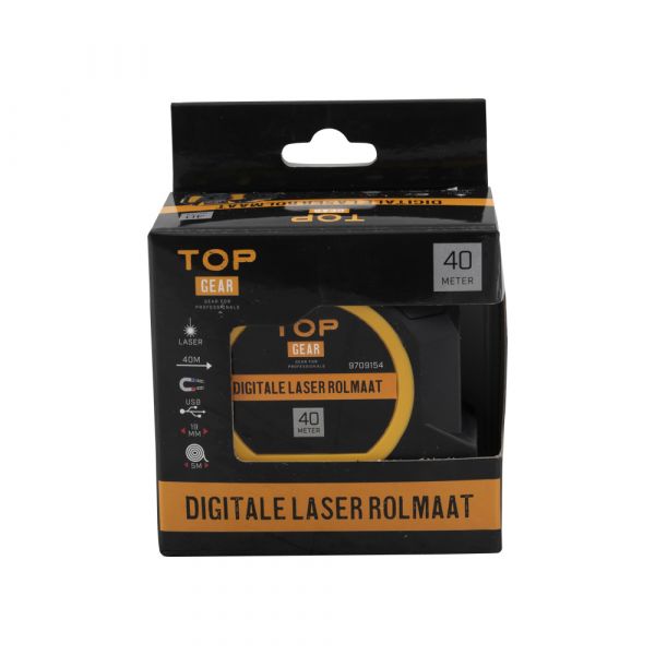Topgear Digital Laser Rollgröße.