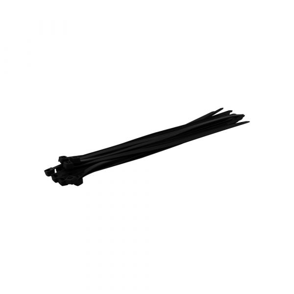 Topgear Tieribs 300x8, 100 Stück schwarz