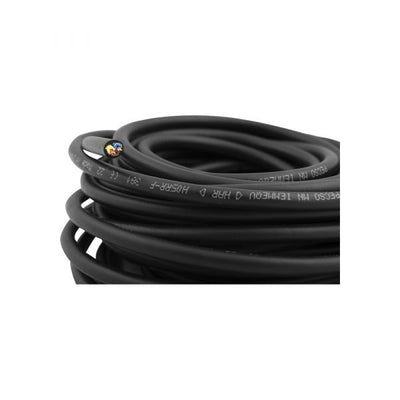 Neopren -Kabel 3x1.0 Black 10 Meter