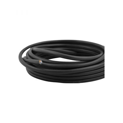Haushaltskabel 2x0.75 Black 5 Meter.