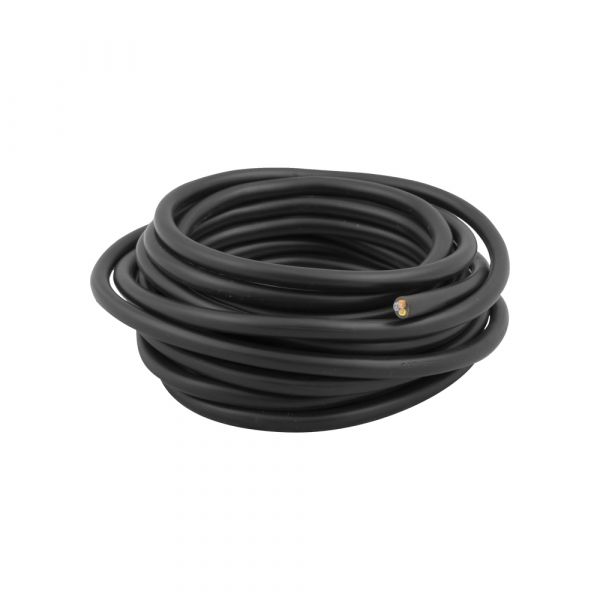 Haushaltskabel 3x1.0 Black 5 Meter
