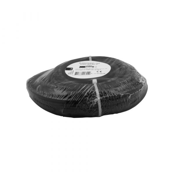Haushaltskabel 3x1.0 Black 10 Meter