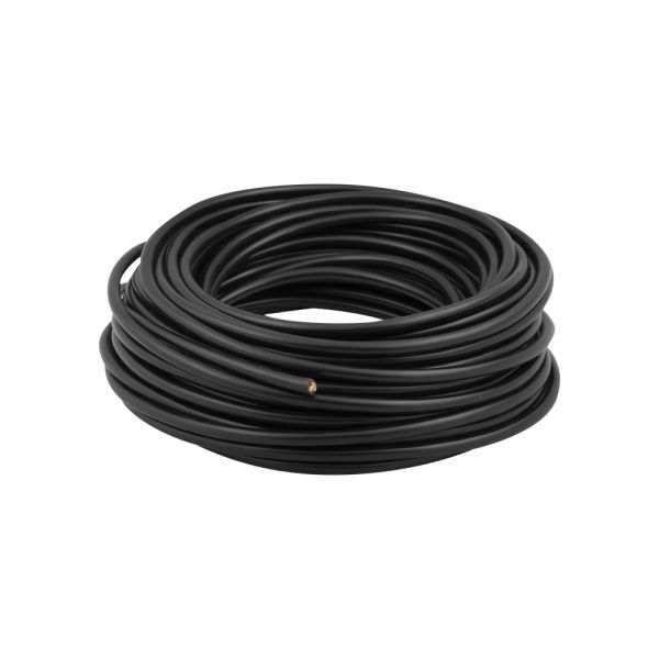 Haushaltskabel 3x1.0 Schwarz 25 Meter.