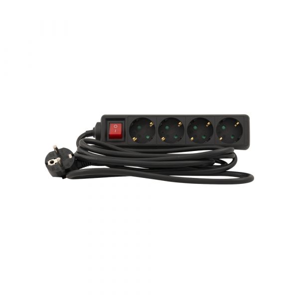 TCD 4V + RA 3 Meter schwarz