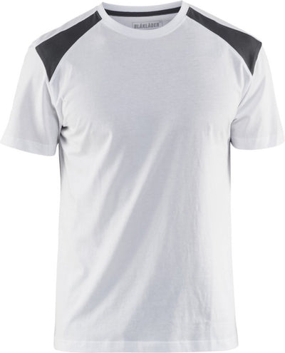 Blåkläder T-Shirt 3379-1042-1098 weiß dunkelgrau Größe. l