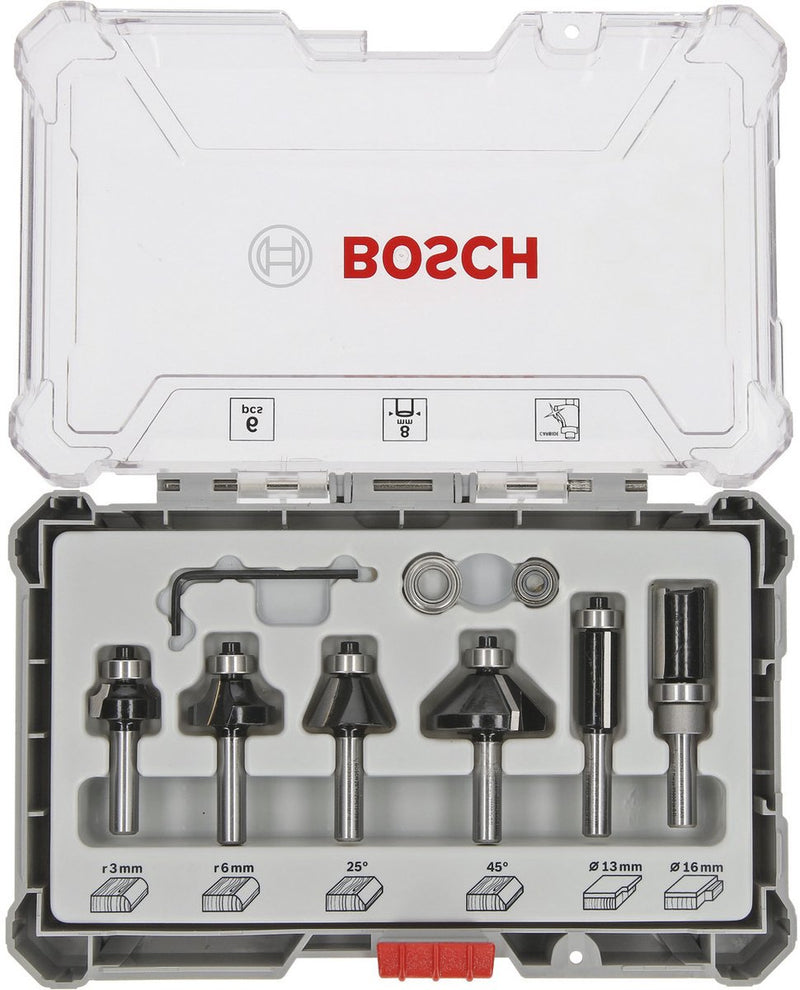 Bosch Lacefreesset 6-teilig, 8 mm