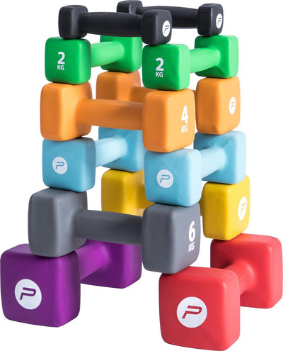 Pure2Improve Pure2Improve Halter Set 2x4 kg Neopren Oranje