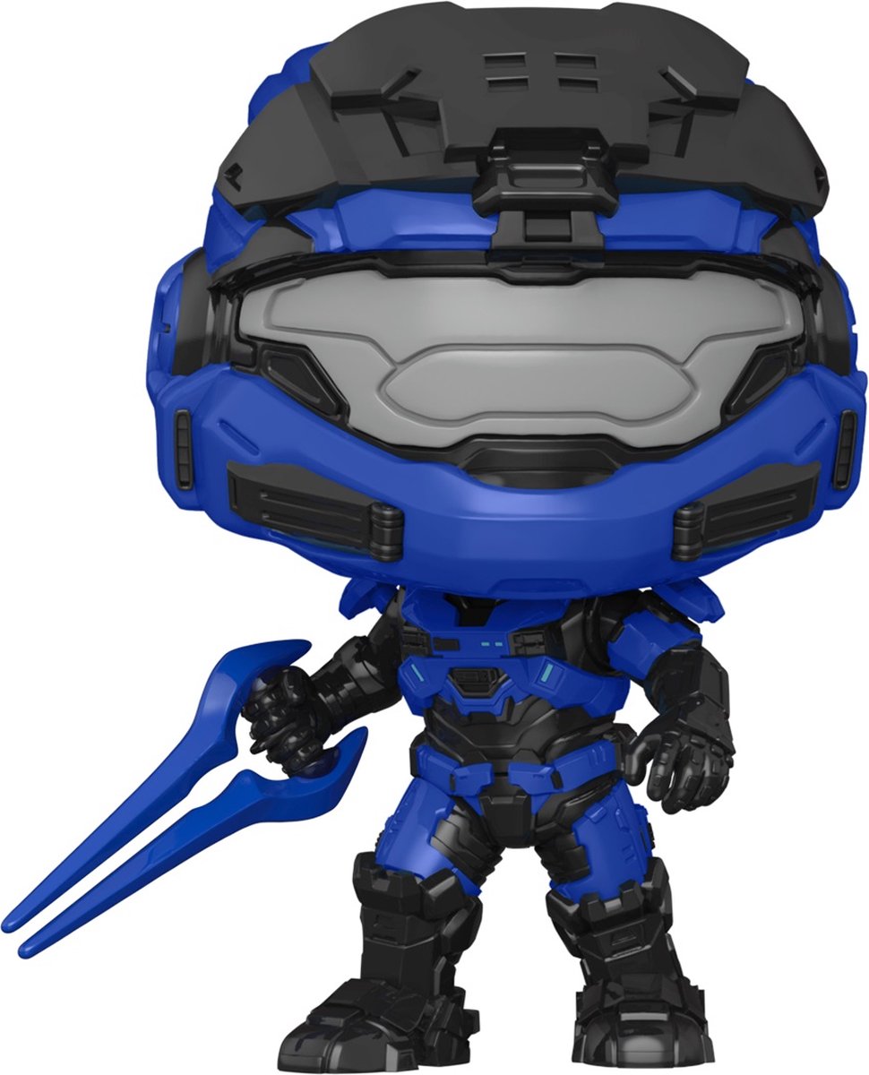 Funko-Pop! - Halo Infinite - Wackelkopf-Pop - Markieren Sie V mit blauem Schwert - Verfolgungsjagd