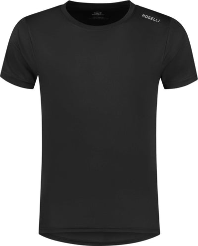Rogelli Promo Laufshirt Herren – Kurzarm – Schwarz – L