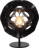 Lucide hannelore - Tischlampe - ø 25 cm - 1xe27 - schwarz