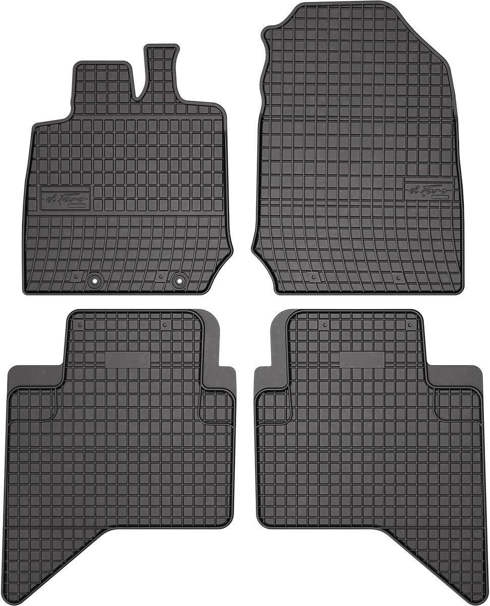 Frogum Gummimatten Isuzu D-Max Einzelkabine D-Max Doppelkabine D-Max verlängerte Kabine 2019-heute -