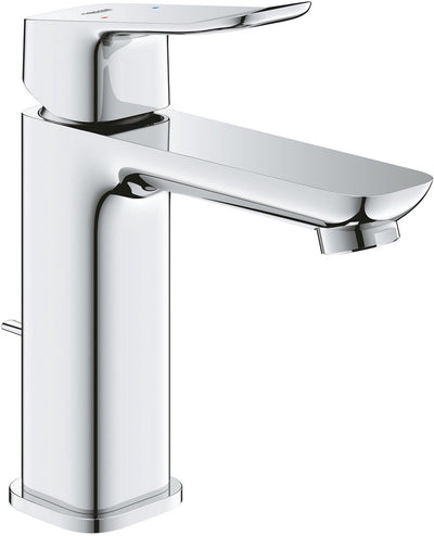 Grohe Dice Waschtischmischer – S-Größe – wassersparend – inklusive Ablaufgarnitur – Chrom