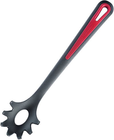 Westmark Spaghetti-Nudellöffel, Länge: 30,5 cm, galant, schwarz rot, 29602270