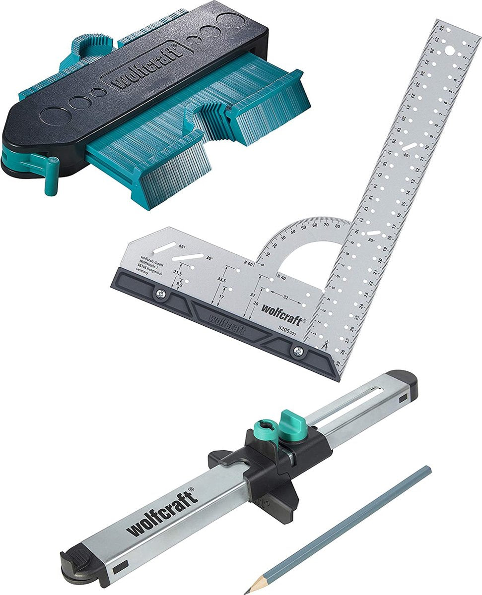 Wolfcraft Wolfcraft Tool Set für Laminat- und Designböden