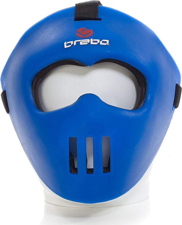 Brabo Gesichtsmaske Jr. blaue Spielermaske Unisex - blau