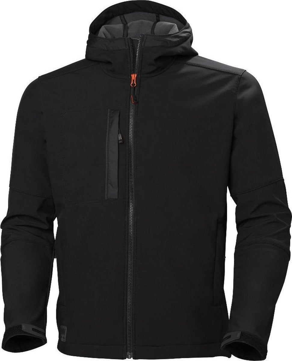 Helly Hansen Kensington Softshell mit Kapuze 74230 – Herren – Schwarz – S