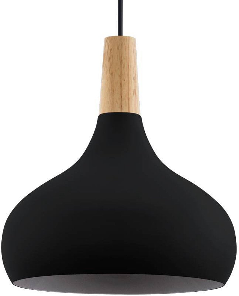 Eglo Sabinar Hängelampe - E27 - ø 28 cm - Schwarzbraun